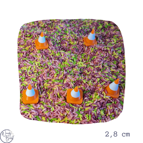 Set van 5 stuks – 3D-geprinte pionnen (2,8 cm)