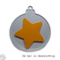 Gepersonaliseerde Plexiglas Kerstbal