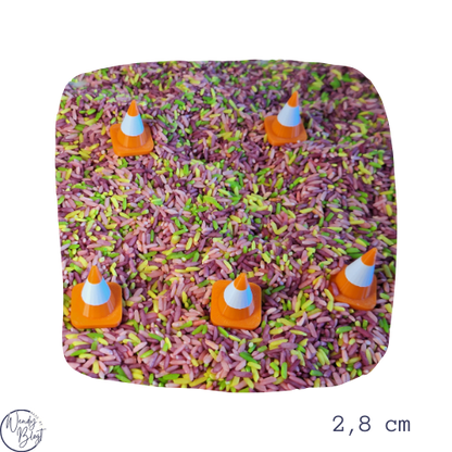 Set van 5 stuks – 3D-geprinte pionnen (2,8 cm)
