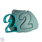 3D Geprinte Uitsteekvorm Cijfers per stuk / Set  0-9