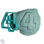 3D Geprinte Uitsteekvorm Cijfers per stuk / Set  0-9