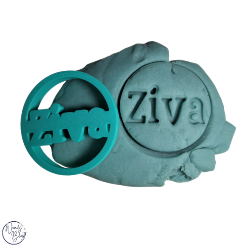 3D Geprinte Uitsteekvorm naam - Gepersonaliseerd