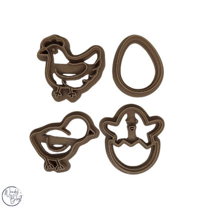 3D-geprinte Cyclus kip 4-delig