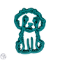 3D Geprinte Uitsteekvorm Hond