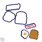 3D Geprinte Uitsteekvorm Eten & drinken