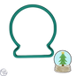 3D Geprinte Uitsteekvorm Thema winter