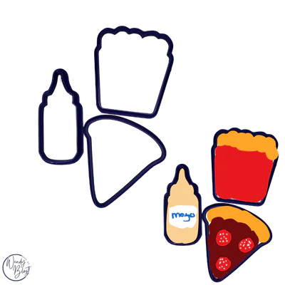 3D Geprinte Uitsteekvorm Eten & drinken