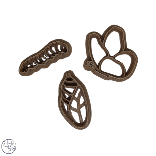 3D-geprinte Cyclus Vlinder 3-delig