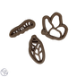 3D-geprinte Cyclus Vlinder 3-delig
