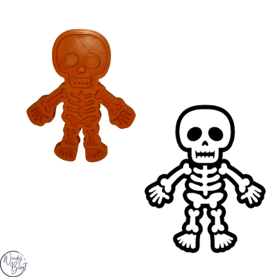 3D Geprinte Uitsteekvorm Halloween