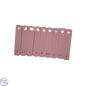 3D-geprinte Klei dikte geleiders set – 18 stuks (2 t/m 6 mm)