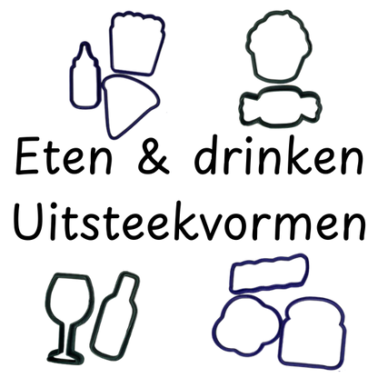 3D Geprinte Uitsteekvorm Eten & drinken