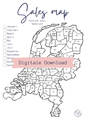 Postcode Sales Map Nederland