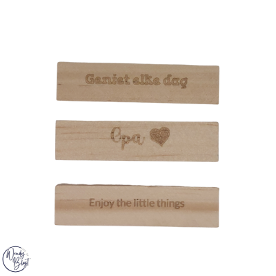 Houten Fotokaart Houder