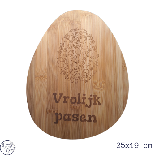Serveerplank Paasei