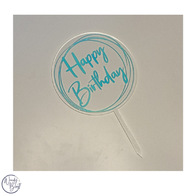 Plexiglas Taarttopper 10 cm