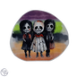 Halloween raamsticker klein